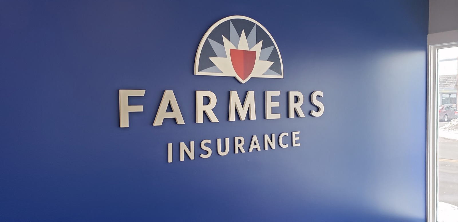 Farmers interior signage