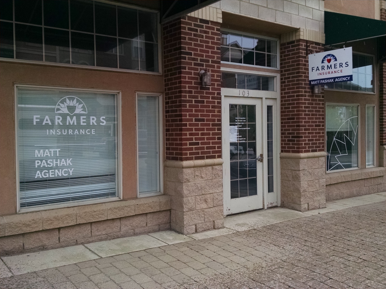 Storefront window graphics